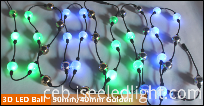 RGB LED Ball DMX512 Programmable